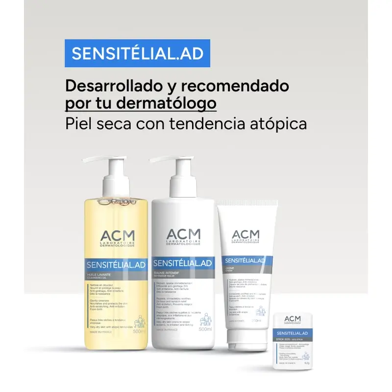 Acm Laboratoires Sensitelial.Ad Crema 500 Ml - Image 4