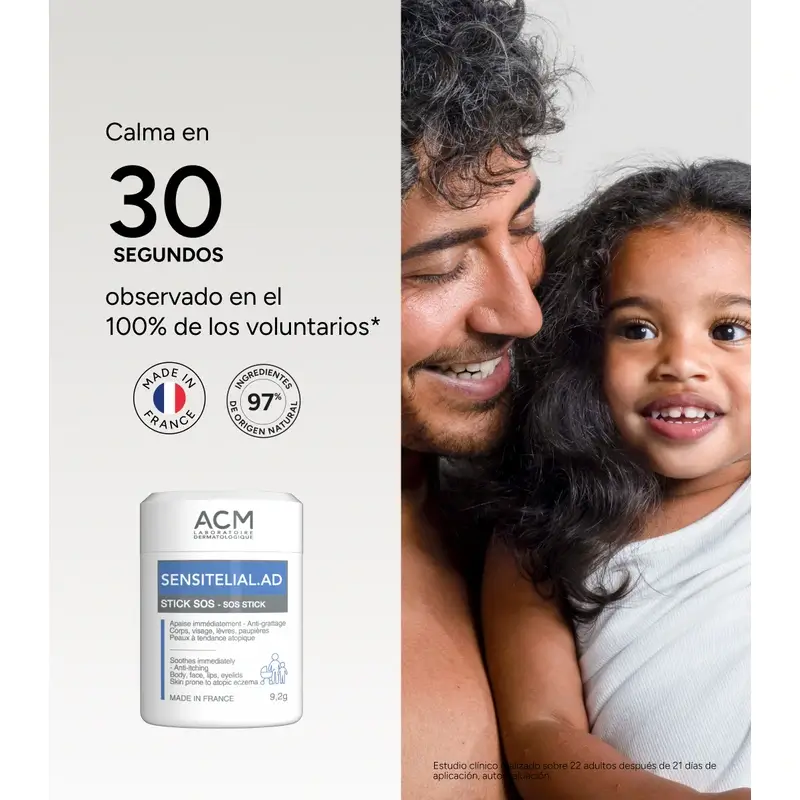 Acm Laboratoires Sensitelial.Ad Stick Sos Calmante, 9,2 gramos - Image 10