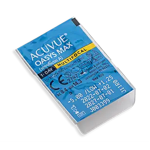 Acuvue 1 Day Oasys Max Lentillas Multifocales Diarias , 90 unidades - +0.25, 8.4, Media, 14.30 - Image 2