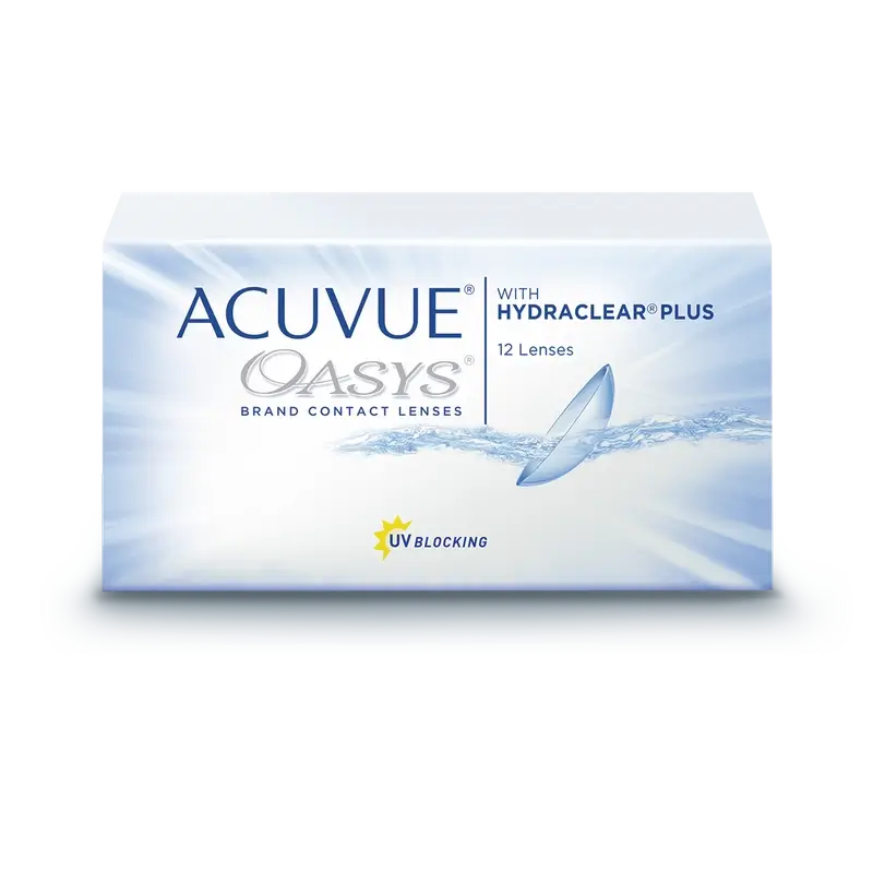 Acuvue Oasys Lentillas Esféricas Quincenales , 12 unidades - -9.00, 8.4, 14.0