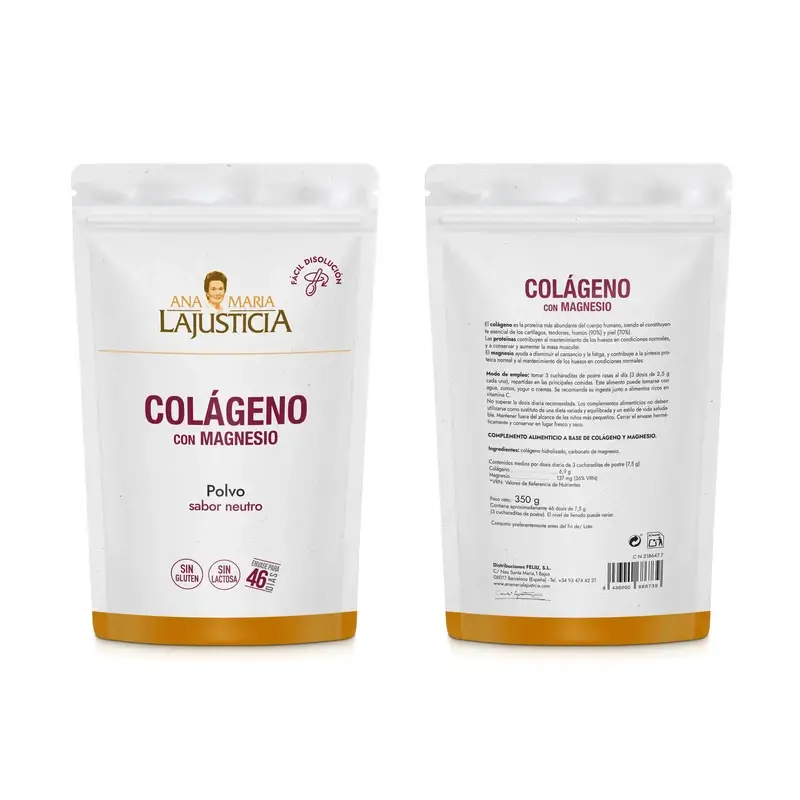 Ana Maria Lajusticia Colágeno Con Magnesio Doypack , 350 gr - Image 3