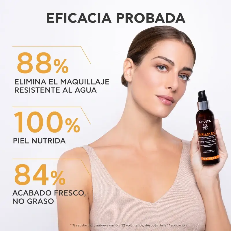 Apivita Aceite Limpiador Micelar, 150 ml - Image 3