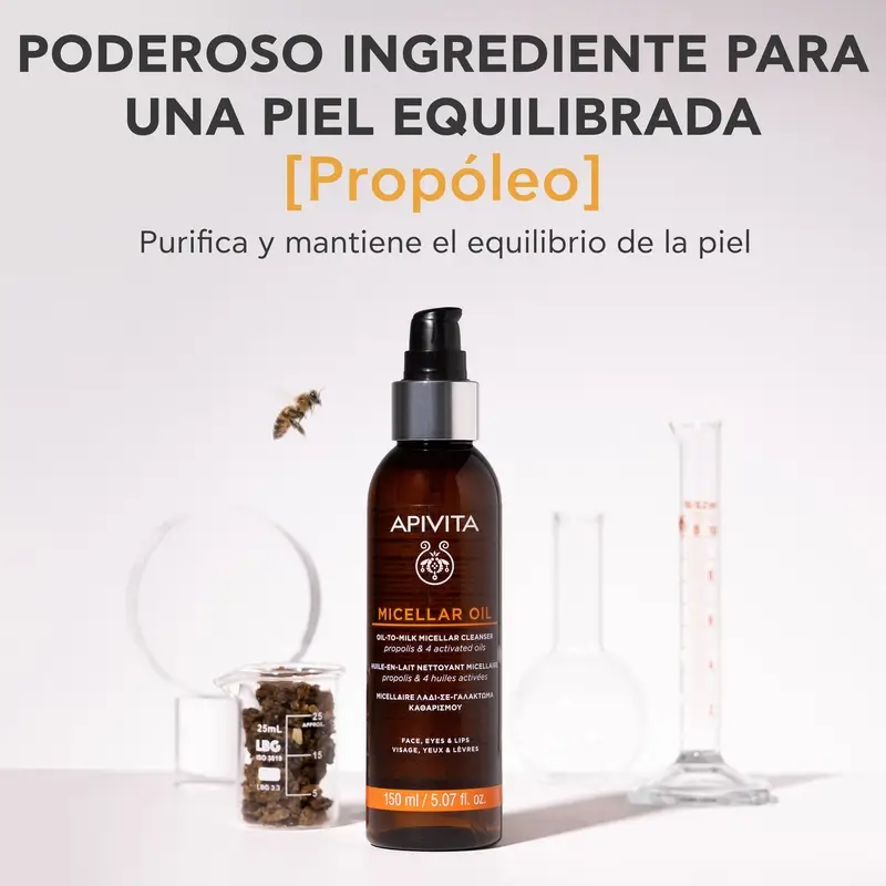 Apivita Aceite Limpiador Micelar, 150 ml - Image 5