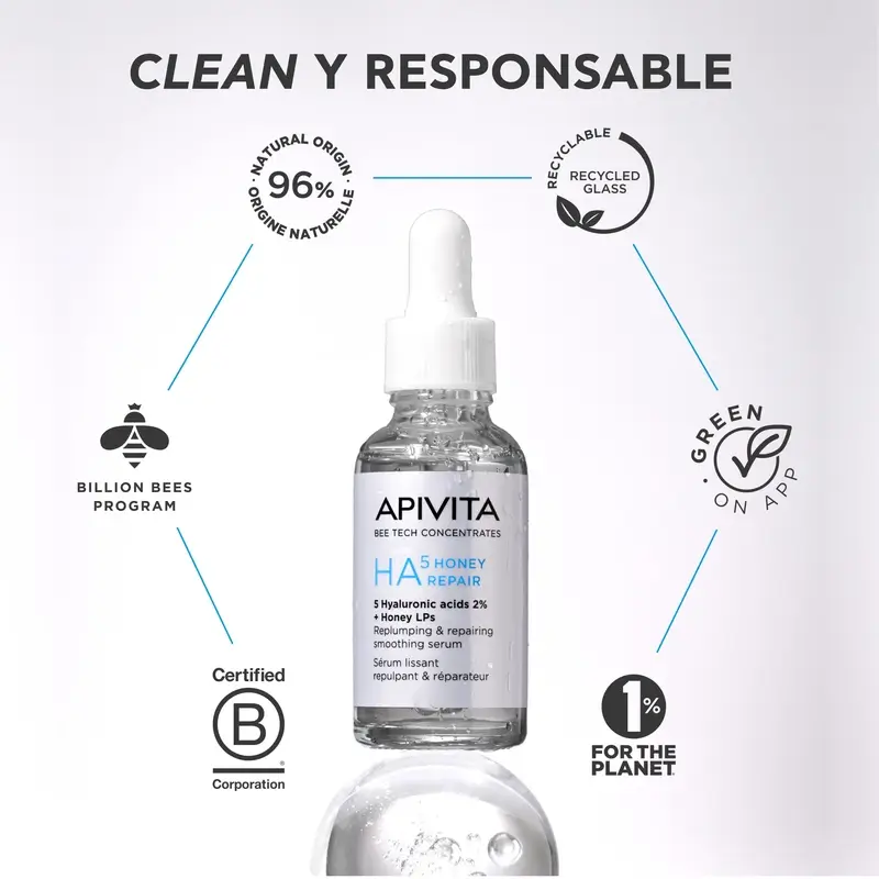 Apivita Bee Tech Sérum Ha5 Honey Corrector, 30Ml - Image 9