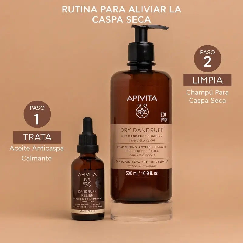 APIVITA Champú Anticaspa Seca 500 ml - Image 5
