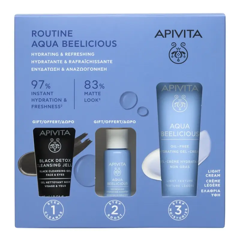 Apivita Rutina Aqua Beelicious Oil-Free, 1 set - Image 2
