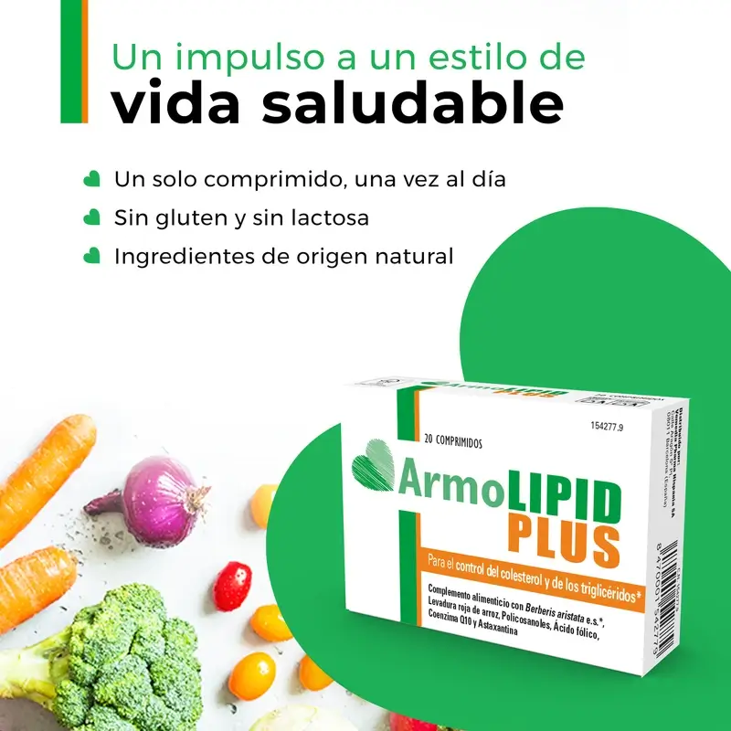 Armolipid Plus Colesterol, 2 x 20 comprimidos - Image 3