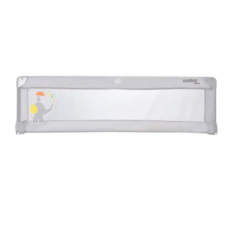 Asalvo Barrera De Cama 150Cm Elefante Gris