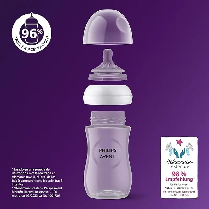 Avent Pack Natural Response Biberones 0-6M Scd838/11 - Image 2