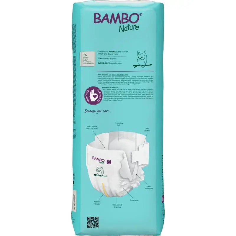 Bambo Nature Pañales Talla 6 (16+ Kg), 40 unidades - Image 3