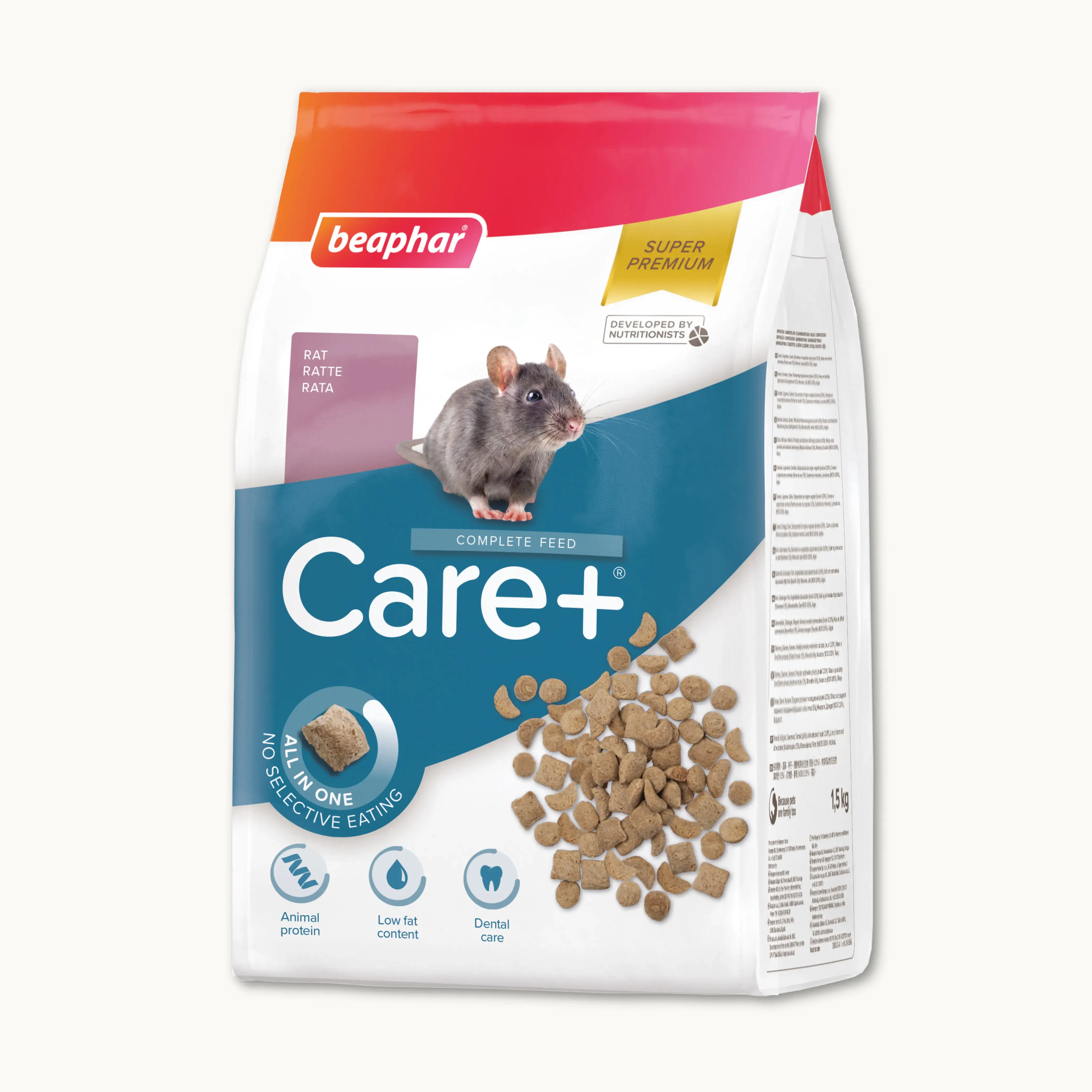 Beaphar Care+ Rata, 1,5 kg