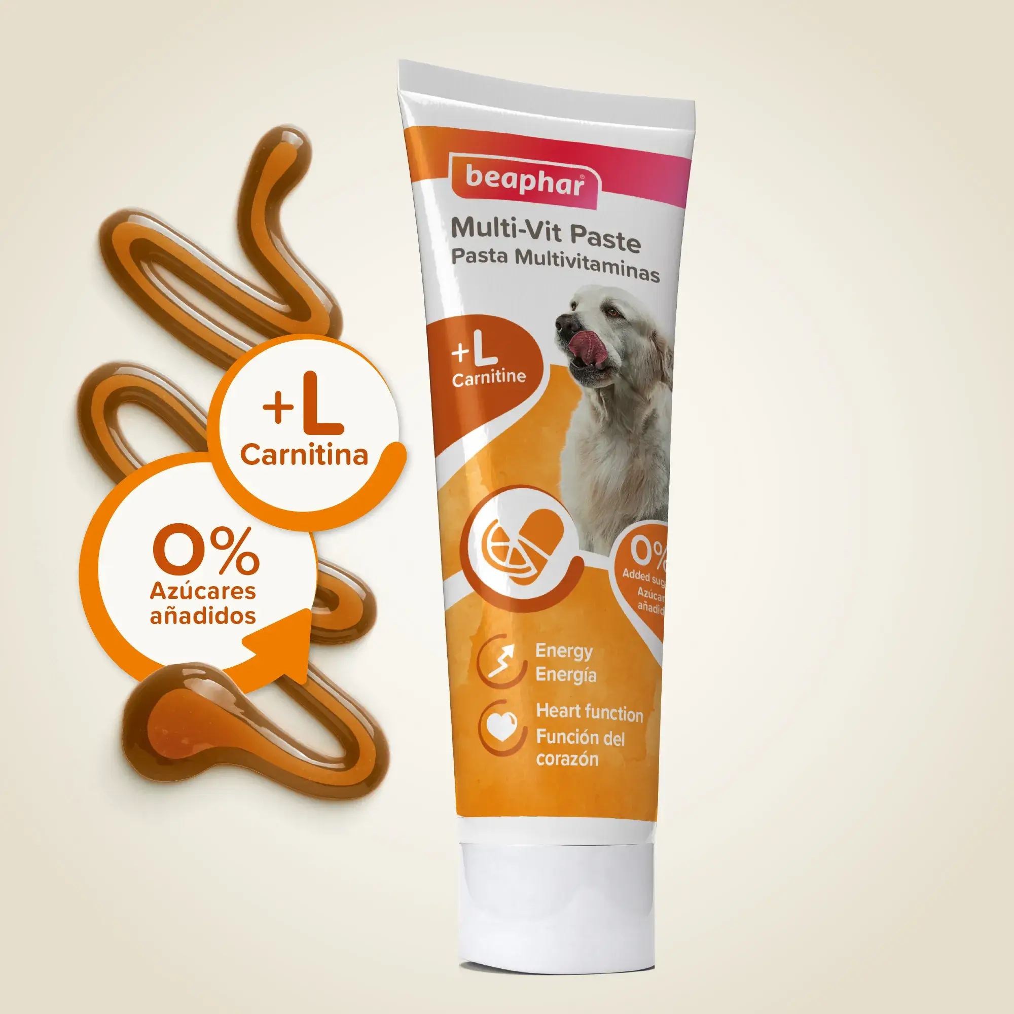 Beaphar Pasta Multi Vitaminas Perro, 100 gr