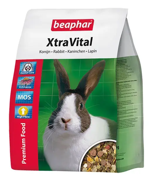 Beaphar Xtravital Conejo Alimento, 1 kg