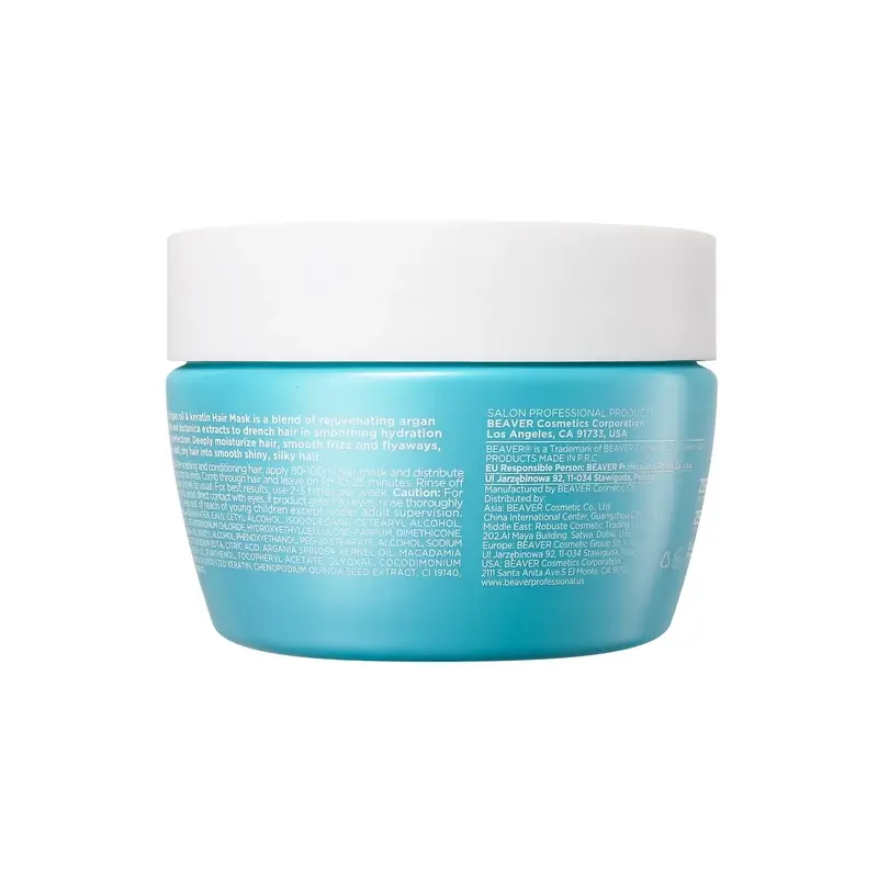 Beaver Mascarilla Reparadora Argan Oil & Keratin , 250 ml - Image 2