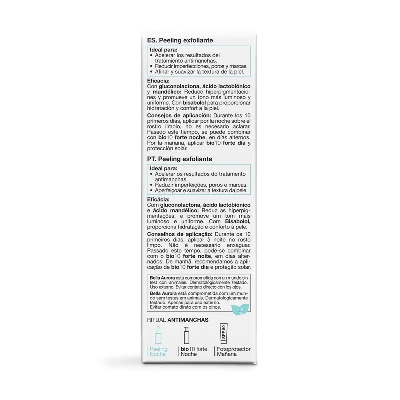 Bella Aurora Antimanchas Peeling Exfoliante 10% Aha + Pha , 20 ml - Image 3