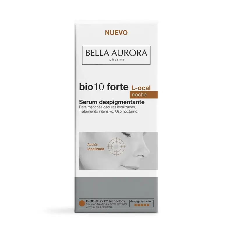 Bella Aurora Bio10 Forte L-Ocal Noche Tratamiento Despigmentante Intensivo , 9 ml - Image 3