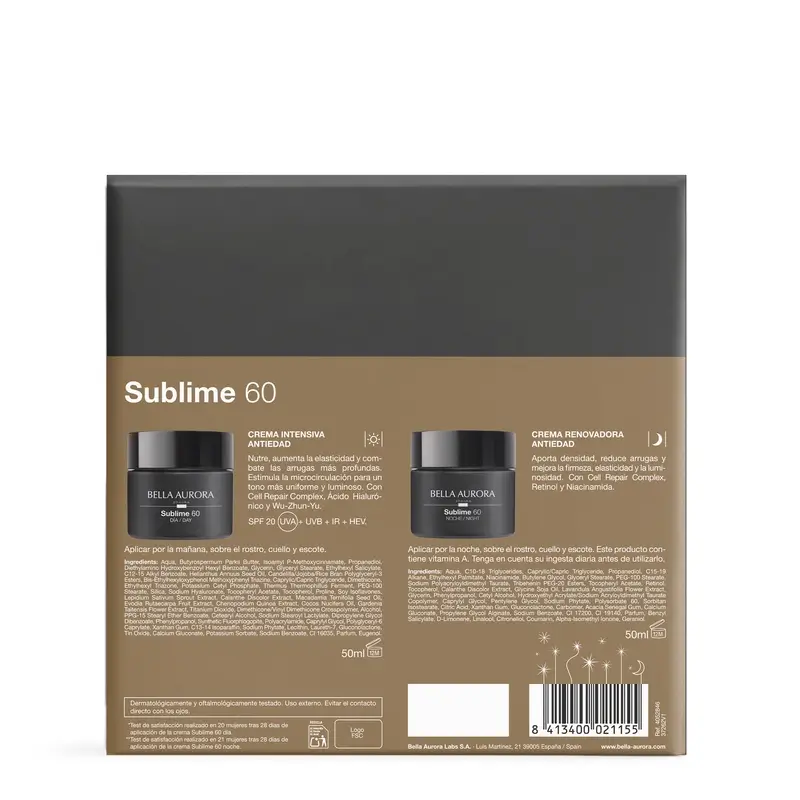 Bella Aurora Sublime Pack Anti-Edad +60 , 50 + 50 ml - Image 5