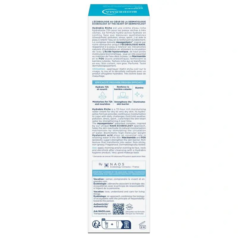 Bioderma Hydrabio Crema Rica, 40 ml - Image 6