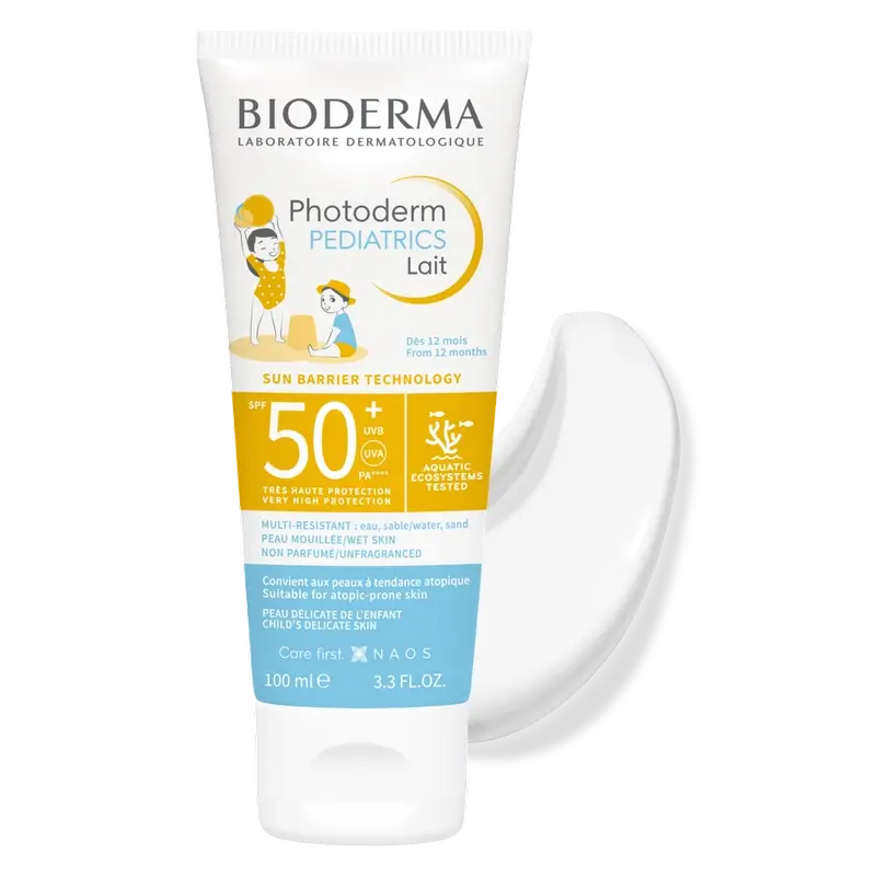 Bioderma Photoderm Pediatrics Lait SPF50+ Protector Solar, 100 ml - Image 3