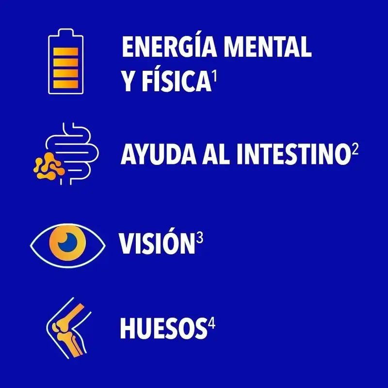 Bion3 Energy 50+ Multivitamínicos, 2X90 Comprimidos - Image 4