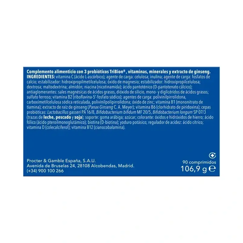 Bion3 Energy Multivitamínicos, 2X90 Comprimidos - Image 9