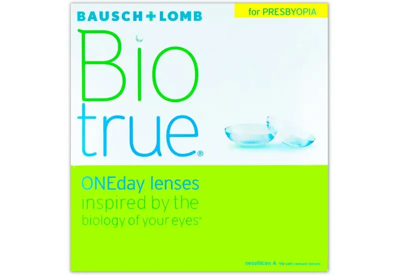 Biotrue One Day Lentillas Multifocales Diarias , 90 unidades - +3.50, 8.6, Alta, 14.2