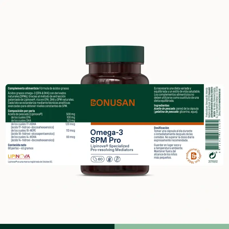 Bonusan Omega-3 Spm Pro, 60 perlas - Image 7