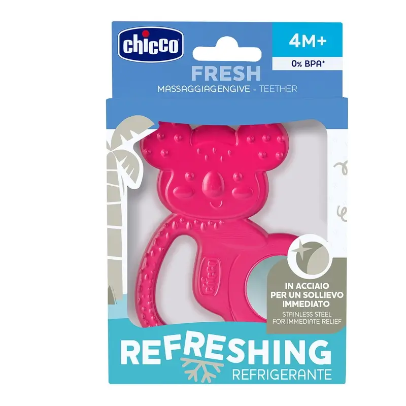 Chicco Mordedor Refreshing Koala Rosa 4M+ - Image 2