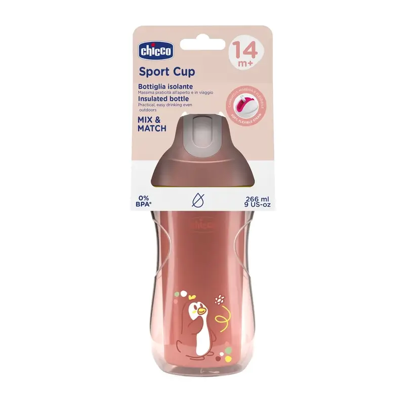 Chicco Vaso Térmico Sport Cup 14M+ Rosa - Image 4