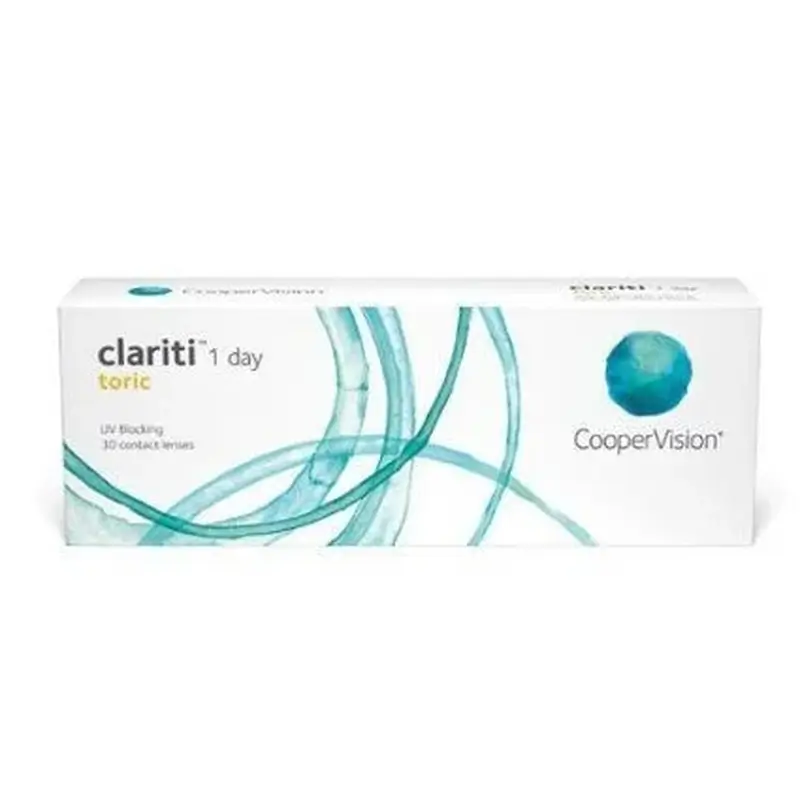 Clariti 1 Day Lentillas Tóricas Diarias , 30 unidades - -0.75, -2.25, 10, 8.6, 14.30