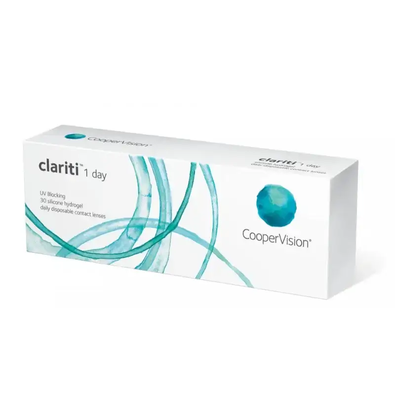 Clariti 1 Day Lentillas Esféricas Diarias , 30 unidades - +4.50, 8.6, 14.1