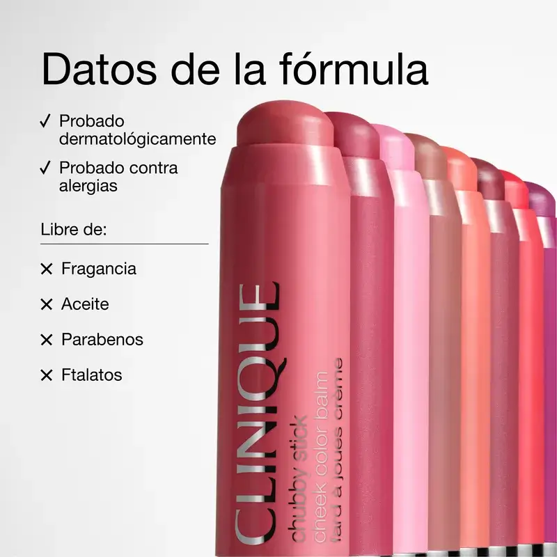 Clinique Bálsamo Con Color Para Mejillas Chubby Stick Tono Plenty O’ Papaya, 6 gr - Image 4