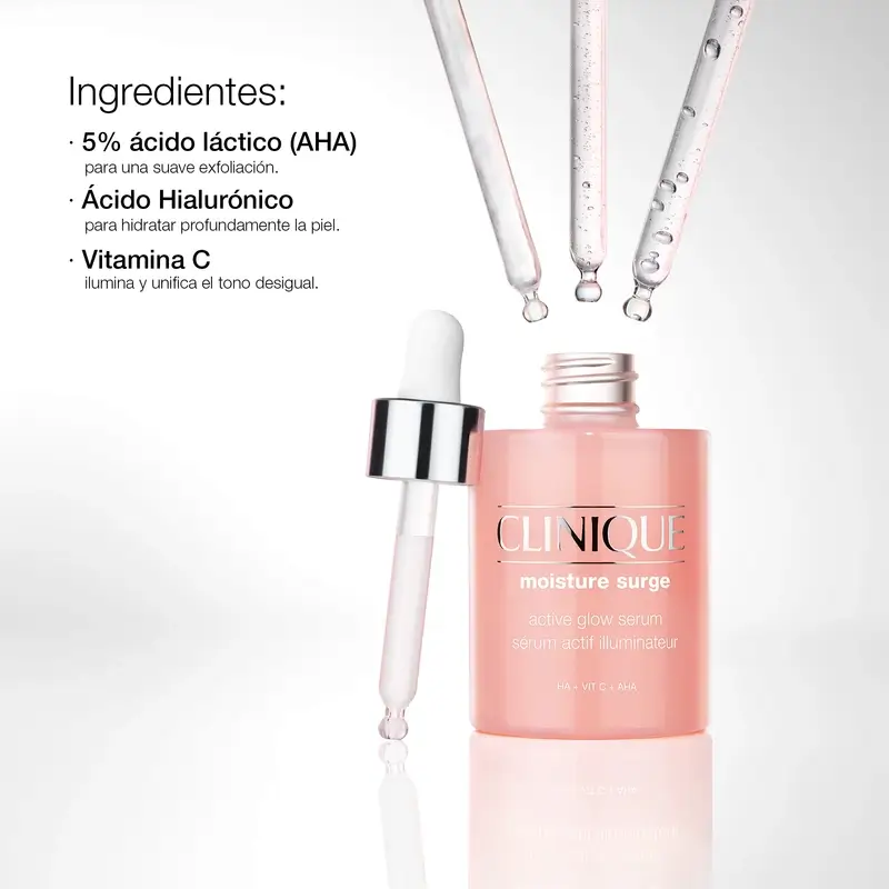 Clinique Moisture Surge Active Glow Serum Hidratante, 30 ml - Image 6