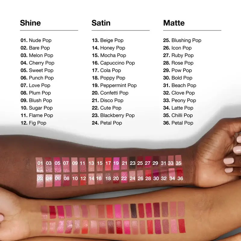 Clinique Pop Longwear Barra De Labios Matte Blushing Pop, 3.9 gr - Image 4