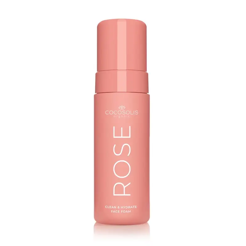 Cocosolis Rose Clean & Hydrate Face Foam , 150 ml