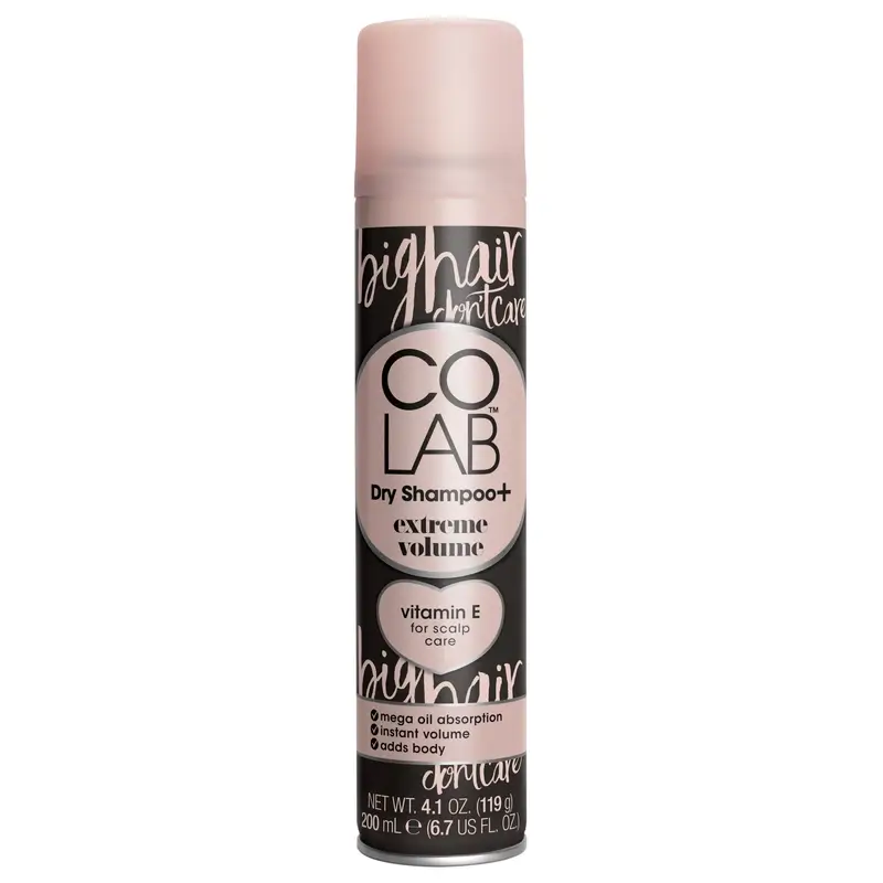 Colab Champú Seco Extreme Volume , 200 gr