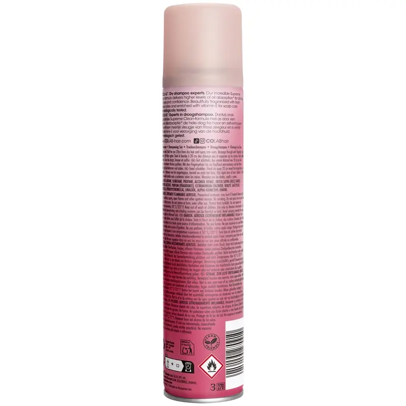 Colab Champú Seco Supreme Clean , 200 gr - Image 2