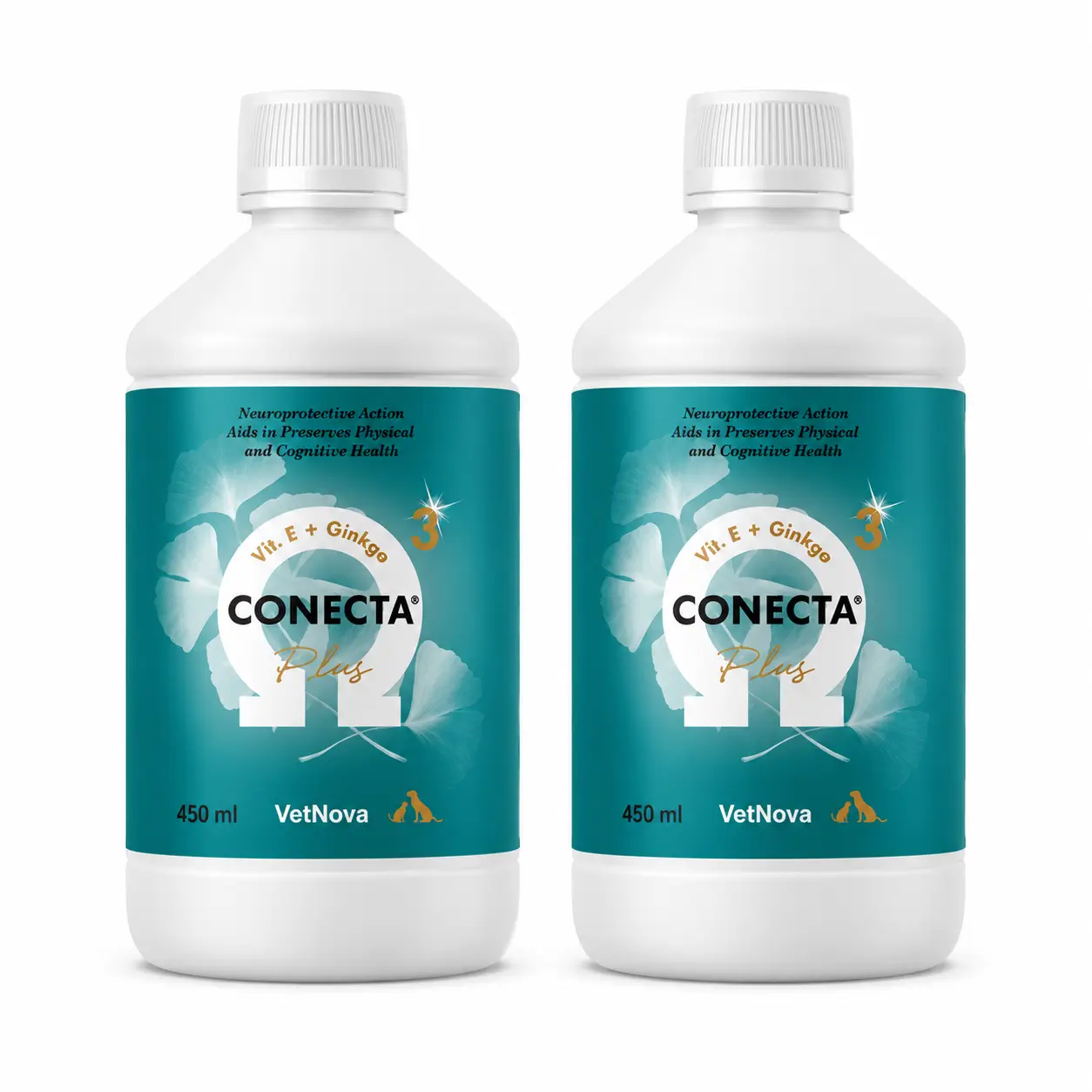 Conecta Vetnova Conecta Plus, 450 Ml , pack 2