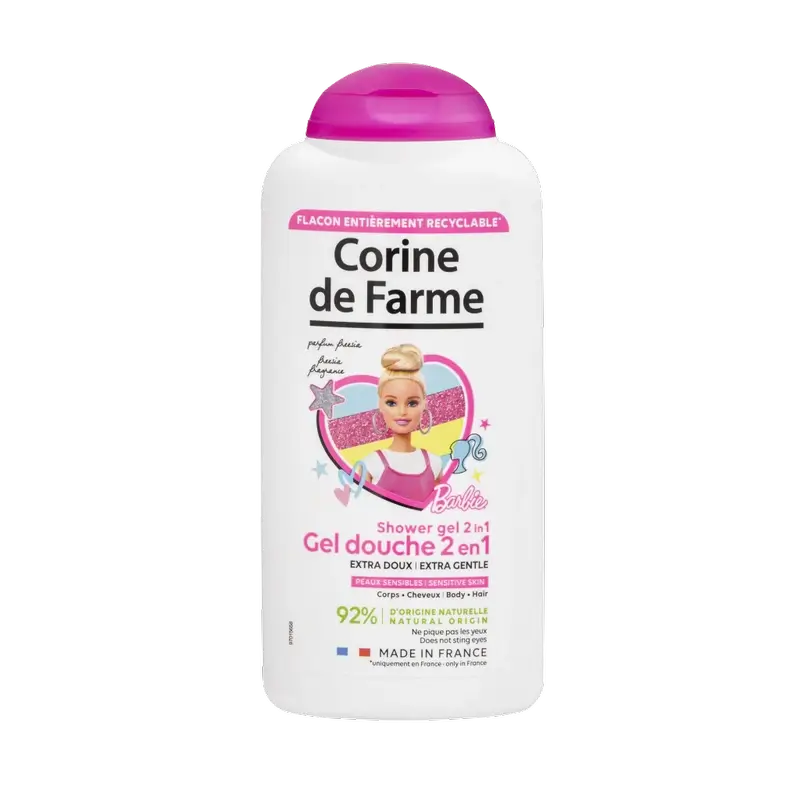 Corine De Farme Gel De Ducha 2 En 1 Barbie, 300 ml