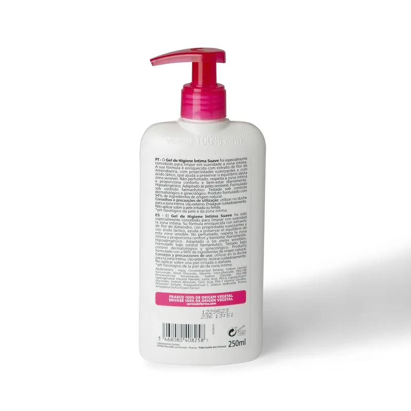 Corine De Farme Gel Higiene Íntima Suave , 250 ml - Image 2