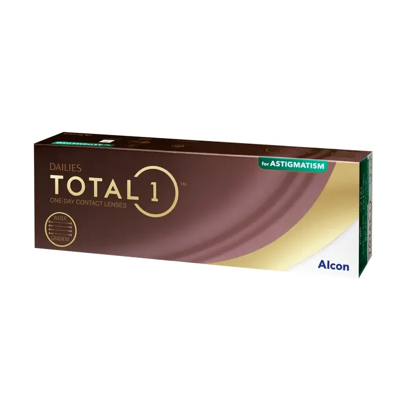 Dailies Total1 Lentillas Tóricas Diarias , 30 unidades - +3.25, -1.25, 10, 8.6, 14.50 - Image 2