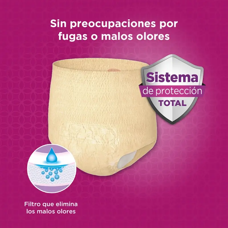 Depend Normal L Pañal Adulto Mujer , 9 unidades - Image 2