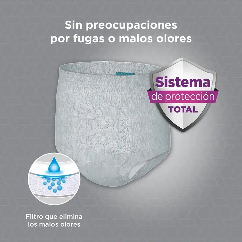 Depend Normal L/Xl Pañal Adulto Hombre , 9 unidades - Image 2