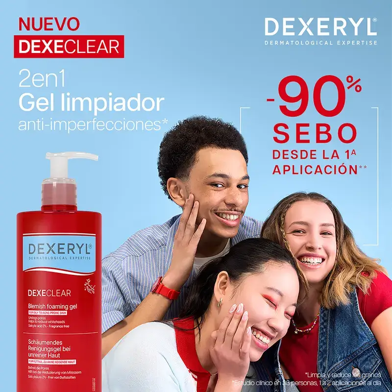 Dexeryl Dexeclear Gel Limpiador Anti-Imperfecciones 2 En 1 Piel Tendencia Acneica , 400 ml - Image 3