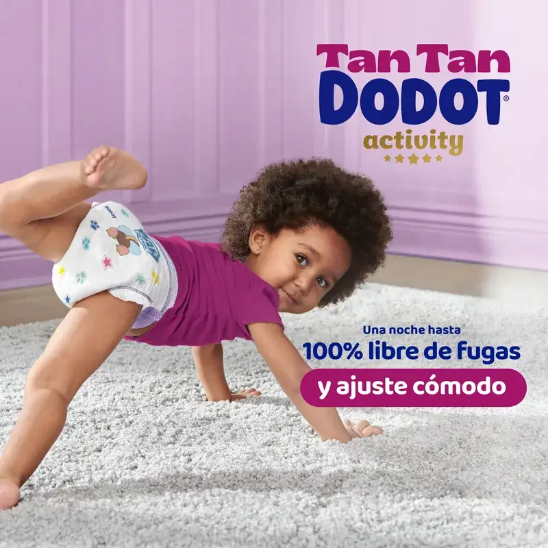 Dodot Activity Talla 4+, 10kg-15kg, 144 Pañales - Image 3