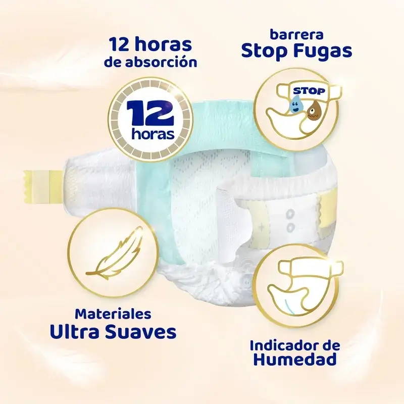 Dodot Pañal Sensitive Jumbo Pack Talla 1 , 3X90 Unidades - Image 6
