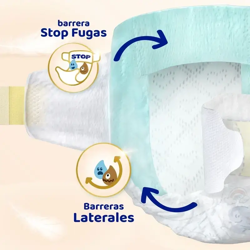 Dodot Pañal Sensitive Jumbo Pack Talla 1 , 3X90 Unidades - Image 9