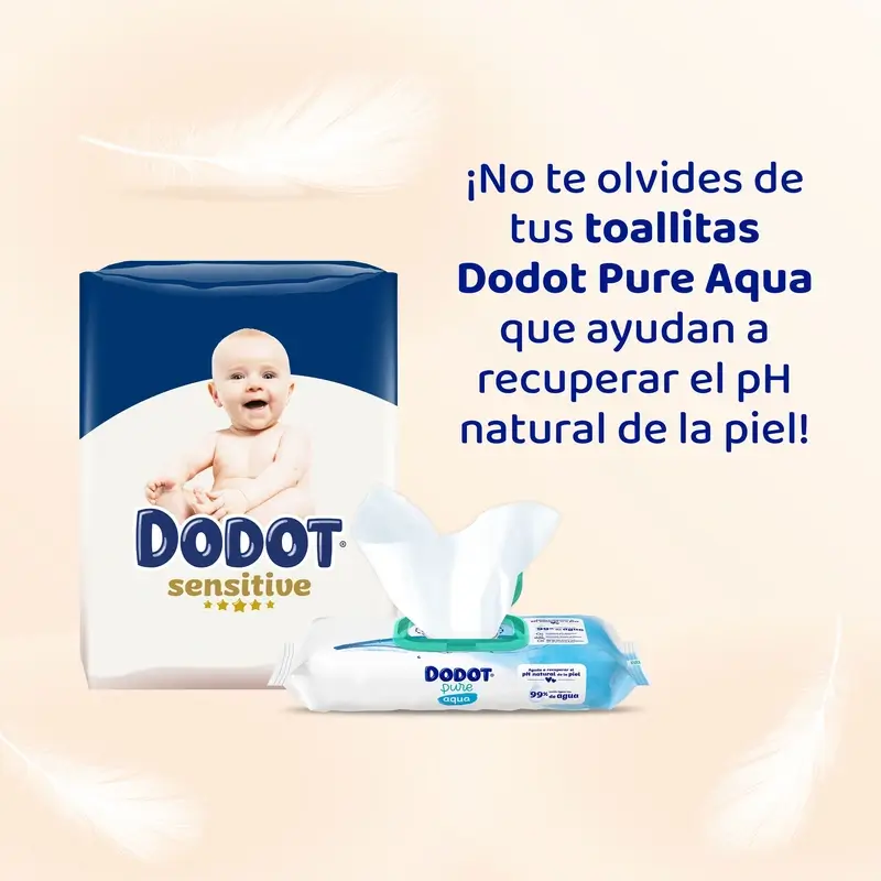 Dodot Sensitive Talla 2, 4kg-8kg, 88 Pañales - Image 15