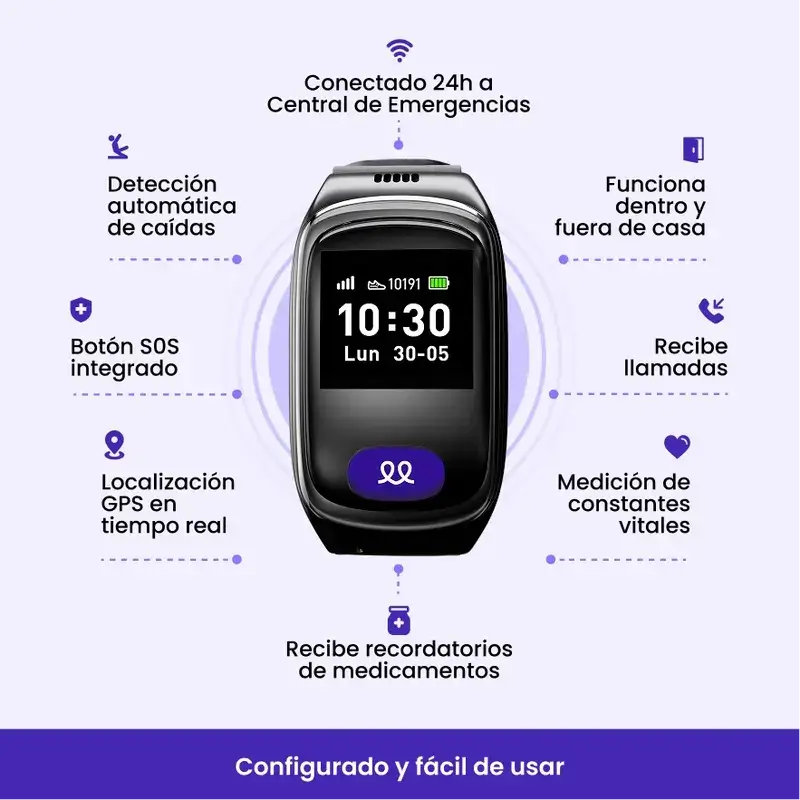 Durcal Reloj Negro Elegance - Image 2
