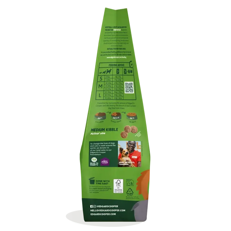 Edgard & Cooper Pienso Para Perros Adultos Medianos Con Cordero Fresco , 1 kg - Image 3